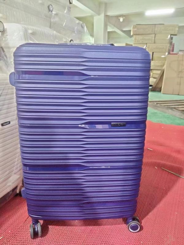 Carry On Material de equipaje de PP conjunto multicolor a prueba de golpes para exteriores