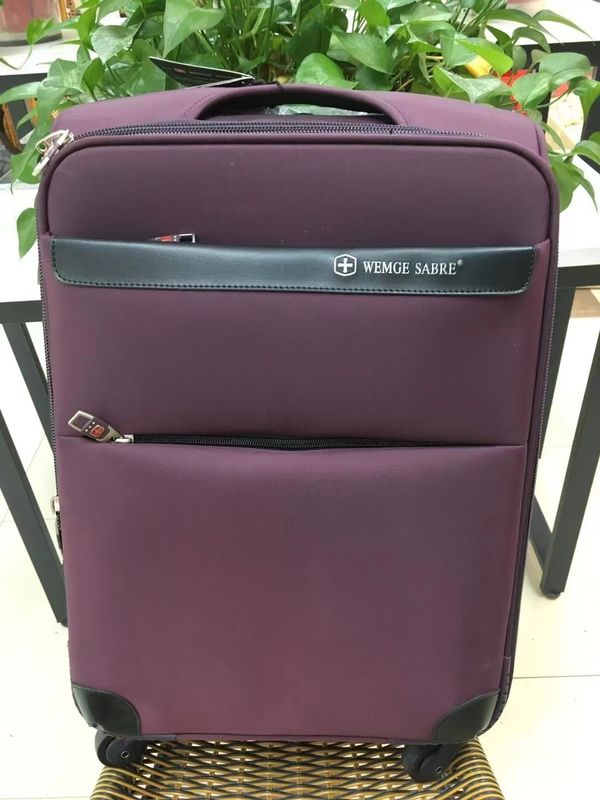 Bolsa de equipaje ligera de tela 20 pulgadas 22 pulgadas 24 pulgadas Color negro