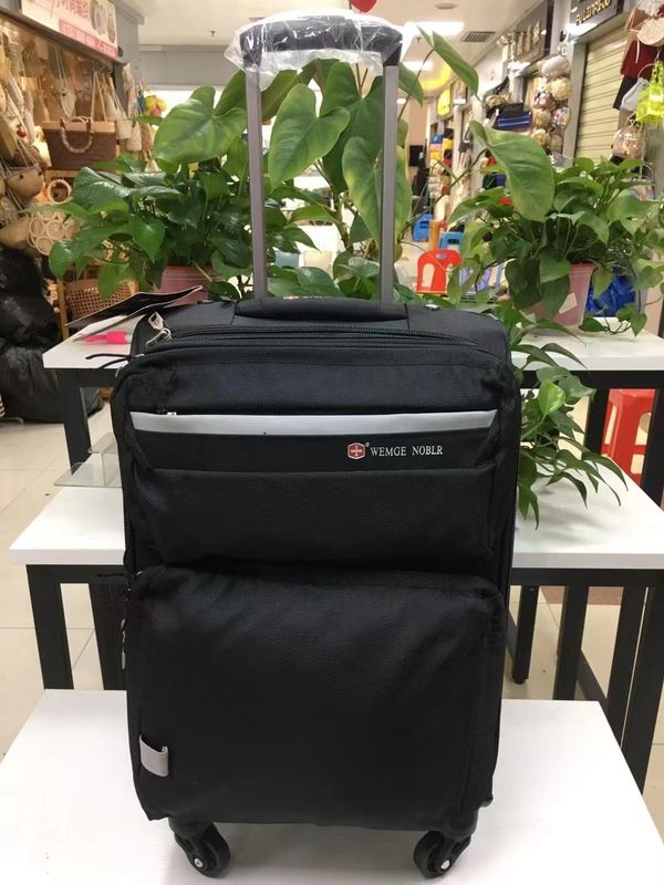 Bolsa de equipaje ligera de tela 20 pulgadas 22 pulgadas 24 pulgadas Color negro