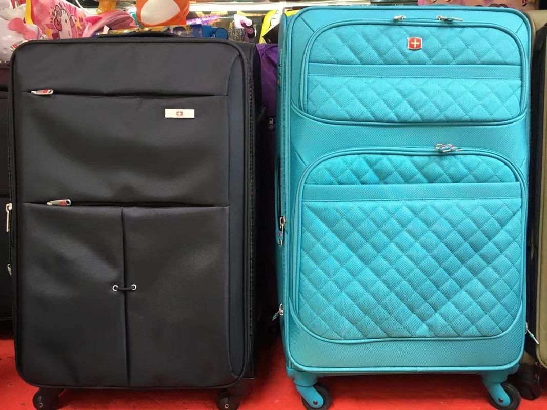Bolsa de equipaje ligera de tela 20 pulgadas 22 pulgadas 24 pulgadas Color negro