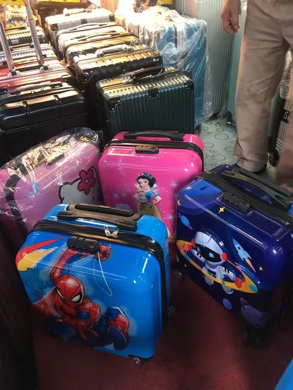 18 pulgadas Princesa congelada Niños Cartoons equipaje caprichoso deseo de viajar encantador para viajes imaginativos