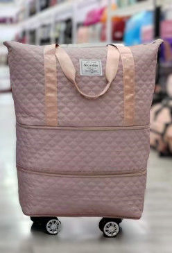 Carry-On Rueda Universal Multifunción Multi-Capa Expansión patrón de red de negocios Bolso de viaje
