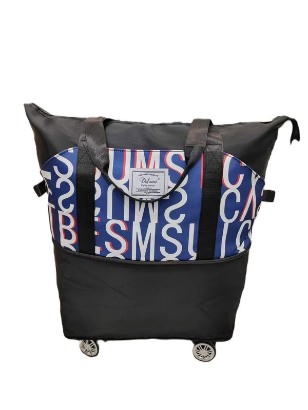 Logotipo personalizado Bolso de gimnasia Unisex Deporte Hombres Fin de semana PU equipaje de cuero lienzo de viaje Bolso de viaje de doble de gran capacidad