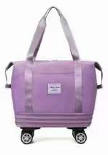 Bolso de gimnasio deportivo de gran capacidad Bolso de mano plegable de bolso de viaje Bolso de equipaje con cuatro ruedas