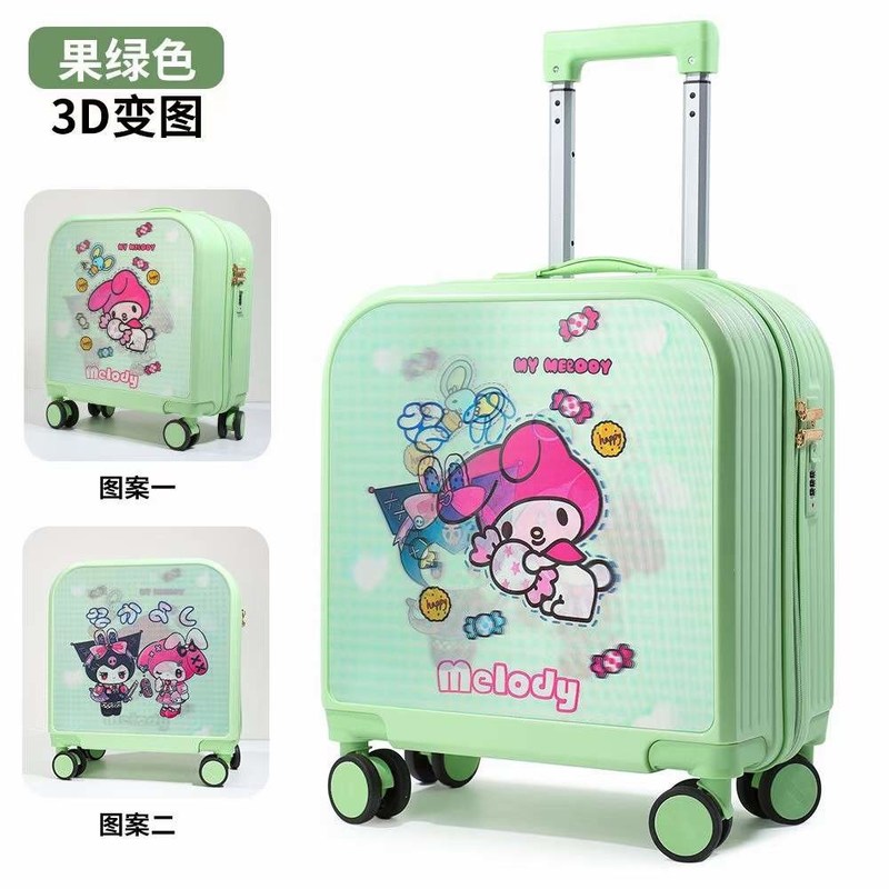 Niño lindo Niña niño ligero 18/20 pulgadas caja giratoria bolsos de viaje maletas maletas maletas de transporte ABS equipaje del tranvía