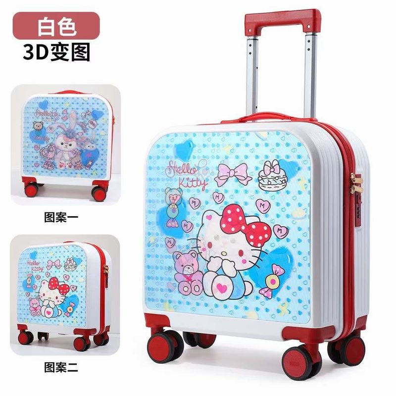 Pequeño embarque Combinación Cerradura 18 20 pulgadas Universal Rueda Niño Abs Bolsas de viaje Maleta Trolley equipaje