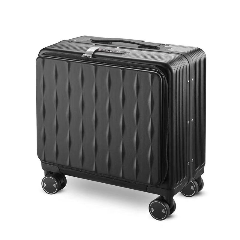 Equipaje de lujo de gran capacidad diseñador personalizado de alta calidad material de equipaje duro ABS-PC para viajes