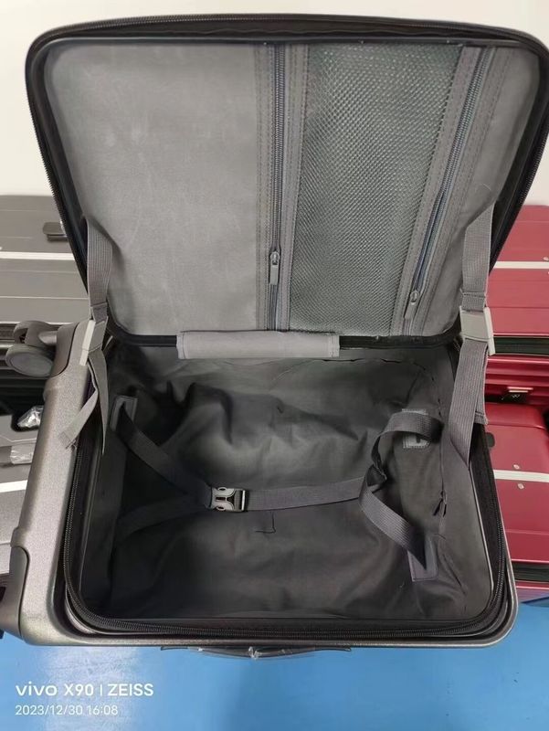 Equipaje de equipaje de viajes a prueba de agua de caja dura con cerradura digital para exteriores