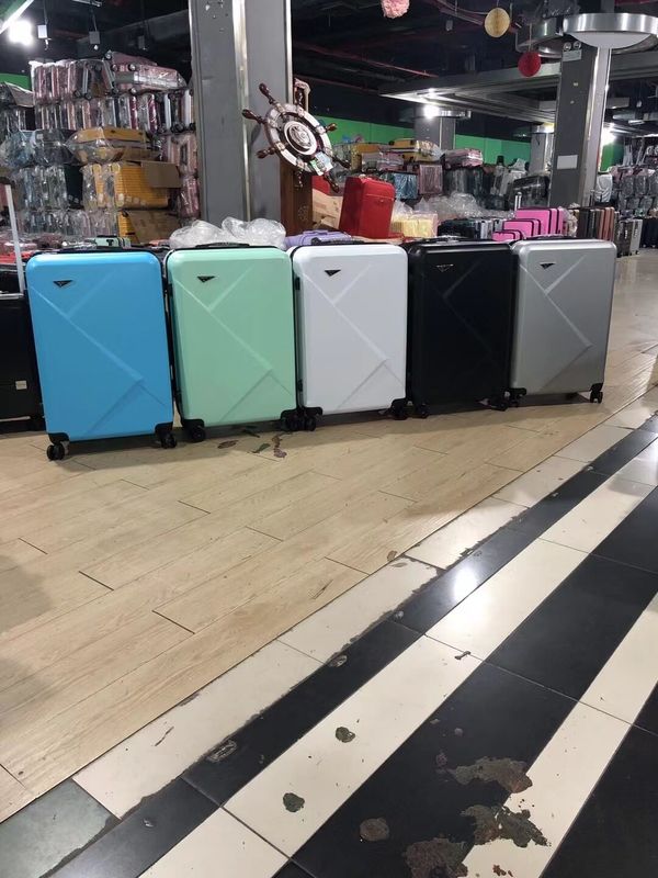 Venta caliente Diseño popular Hombres Y Mujeres ABS PC Bolso de carrito equipaje de viaje de gran capacidad equipaje bolsas de viaje
