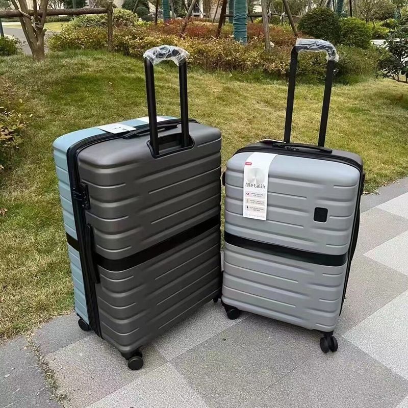 Fabricante Conjunto de equipaje de viaje con carruaje de avión portátil para exteriores de moda de cáscara dura PP