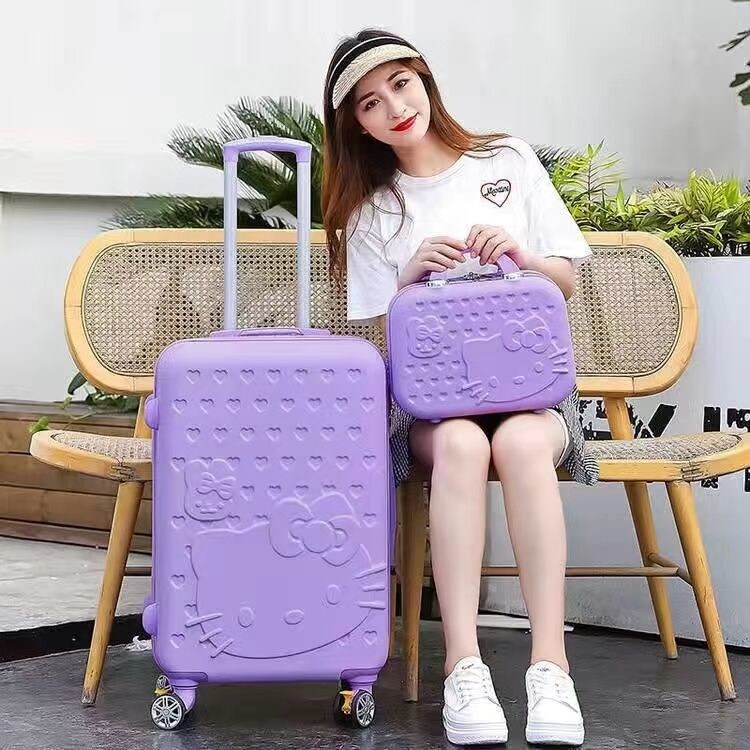 Últimas maletas de plástico de abdominales maletas de cabina y maletas de equipaje para niños y niñas