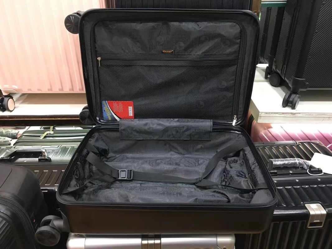 equipaje equipaje conjunto de piezas Carry On ABS + PC Spinner Trolley con bolsillo Carry On equipaje para viajes de negocios
