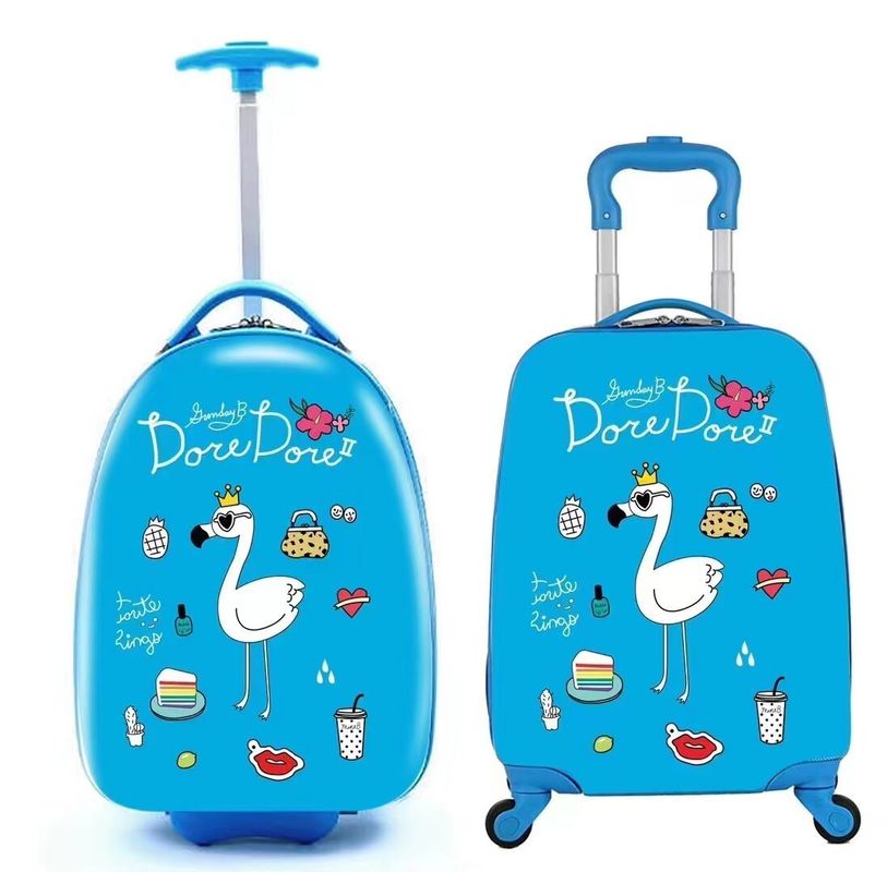 Bolsa de fábrica de equipaje personalizado para niños Caso de carruaje ligero para estudiantes de primaria Caso de viaje de dibujos animados al aire libre