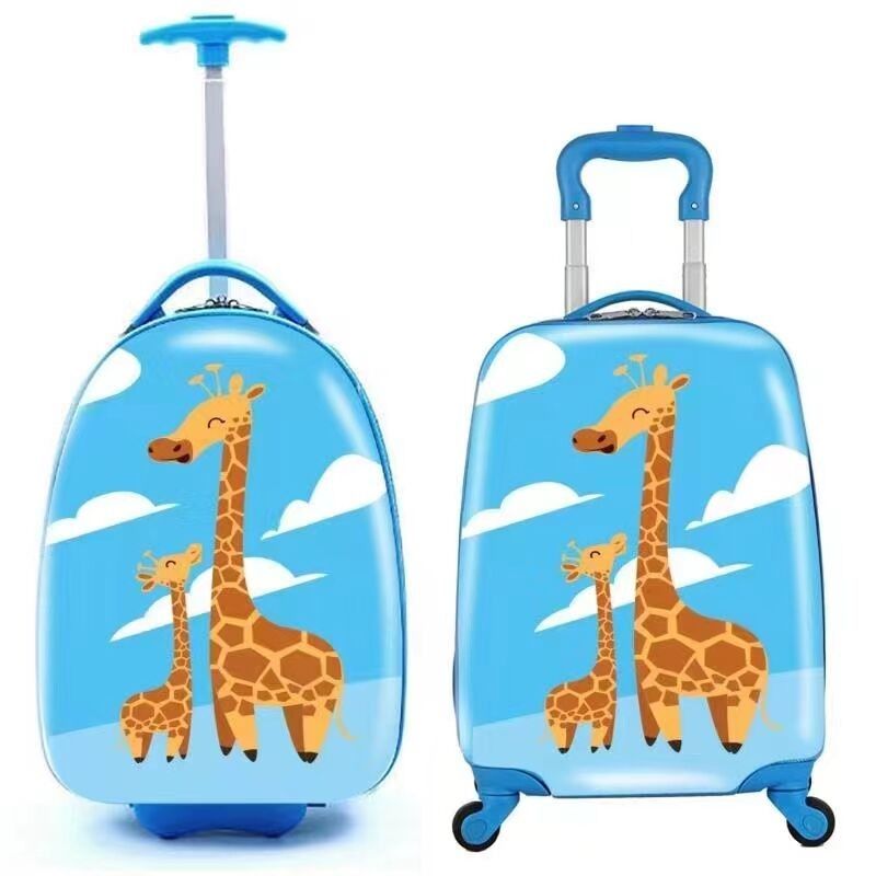 Nuevo diseño de patrón personalizable Lindo bolso escolar de carruaje de niños de peso ligero Bolso de viaje de niños Bolso escolar