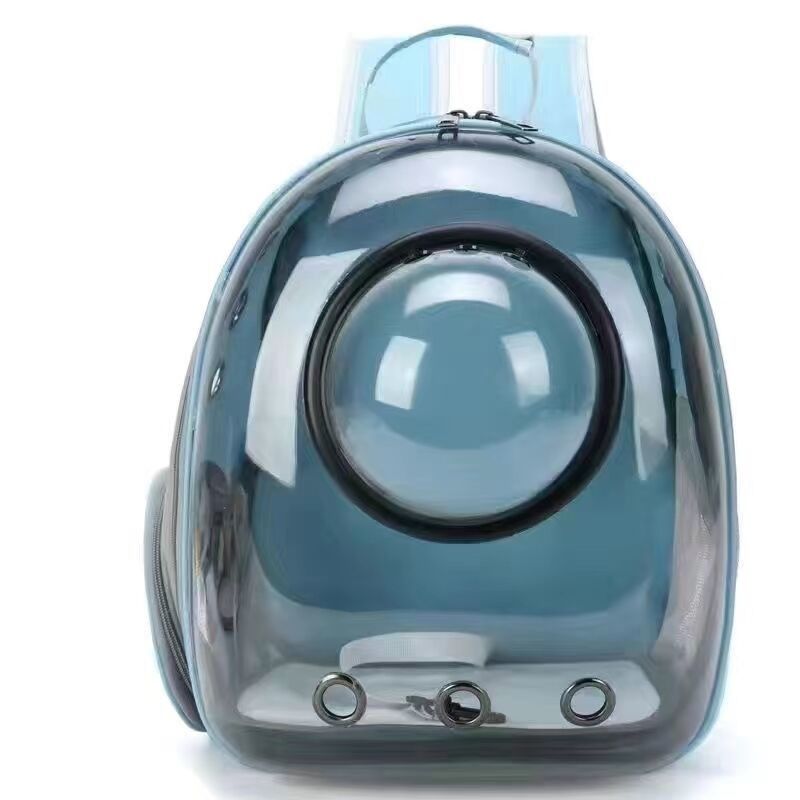 2024 Mochila de gato cápsula transparente Aerolínea aprobada Bubble Pet Transportistas de viajes Mochila de perro pequeño Bolsa de gato