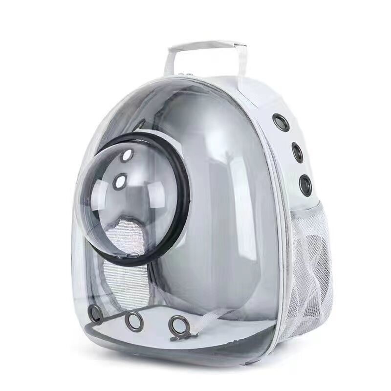 Bolsa de venta al por mayor Mochila transparente Muñeca de transporte Perros gatos cápsula espacial Muñeca de transporte de mascotas Muñeca de senderismo