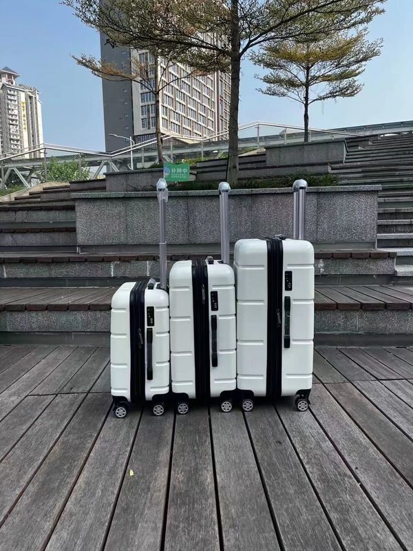 Nuevo diseño de equipaje de mano ABS + PC equipaje conjunto de bolsas de viaje de cáscara dura