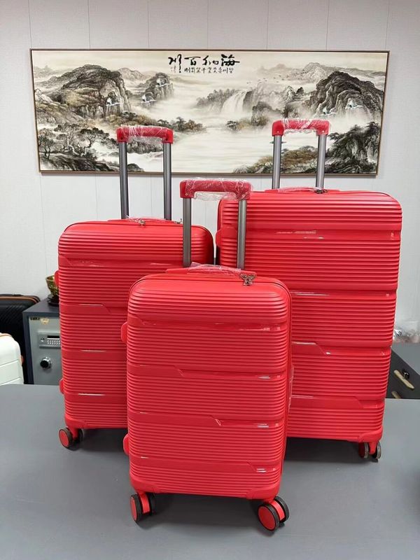 Bolsas de viajes Vintage de moda de PP de equipaje de plástico