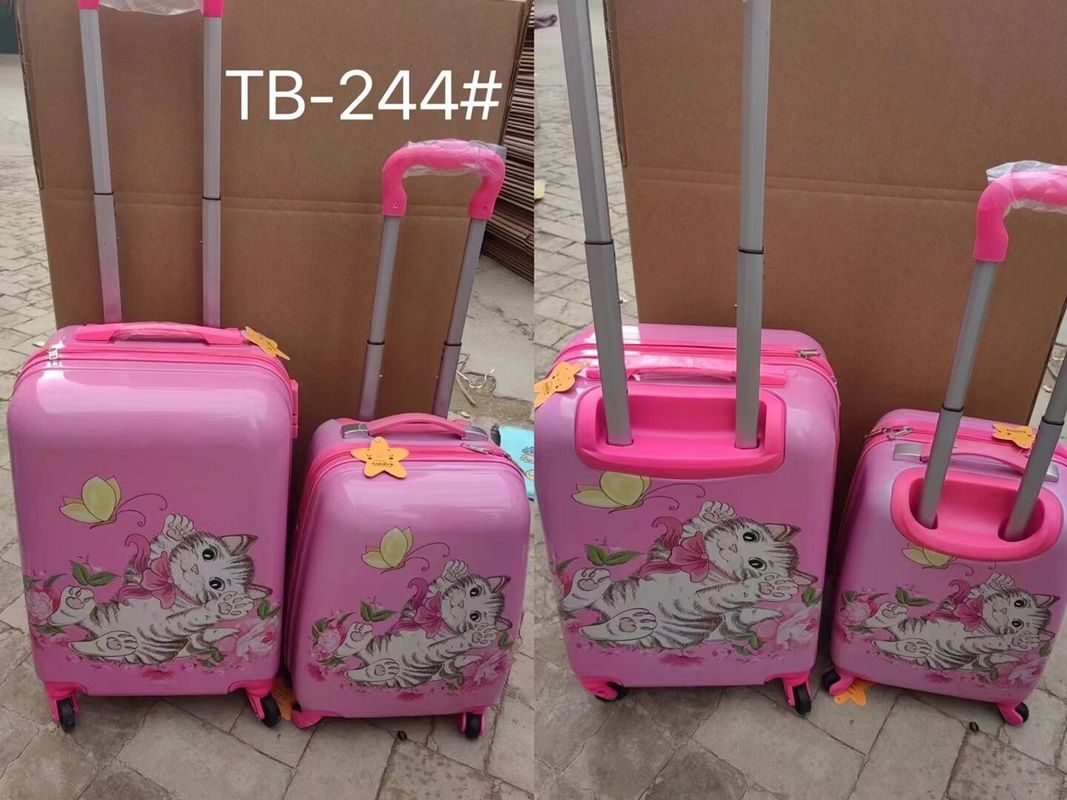 ABS+PC Niños Equipaje Escolar Tranvía Maleta de viaje con ruedas Para niños Bolso de viaje