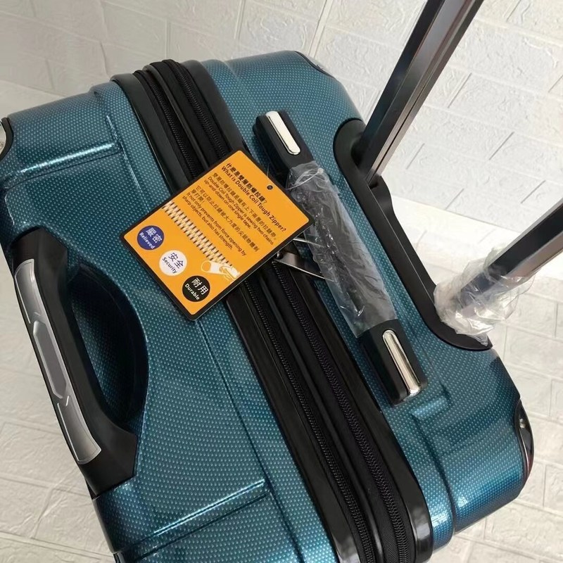 20 pulgadas 24 pulgadas 28 pulgadas de stock listo ABS + PC equipaje Anti robo cremallera bloqueo de código incorporado