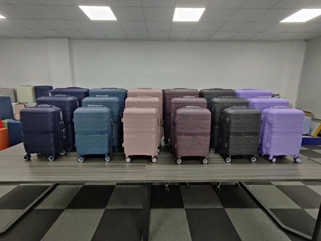 Bolsas de viaje de tranvía de PP maleta equipaje único para hombres y mujeres niños bolsas de viaje de familia conjunto de equipaje de tranvía