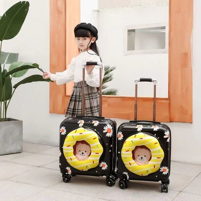 PC portátil personalizado Niños lindos viajar Bolso escolar rodante duro Niños lindos maleta de viaje equipaje del niño