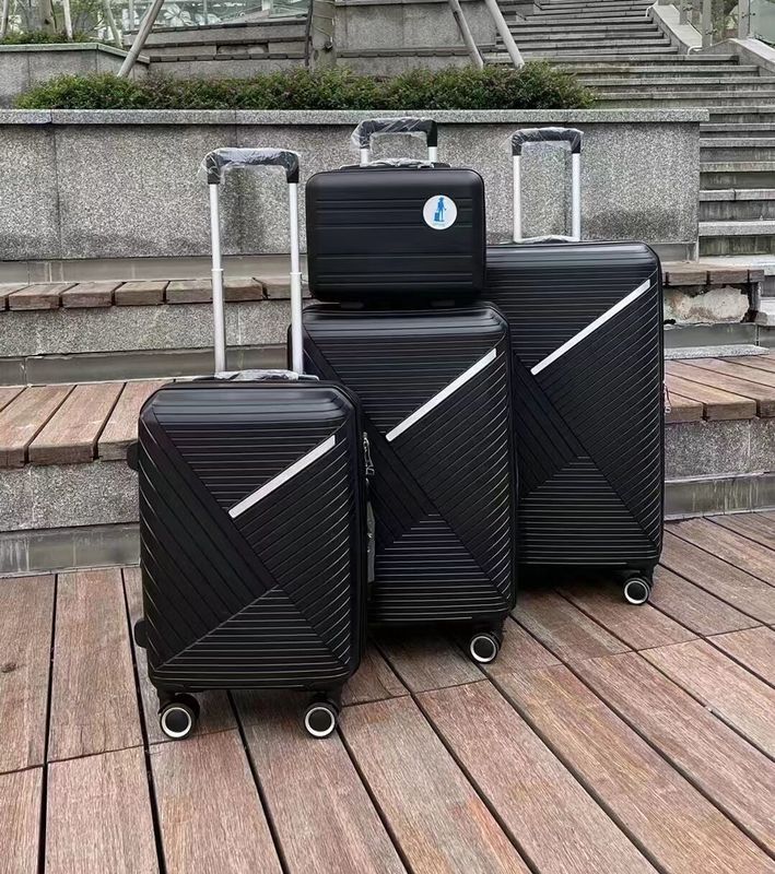 Bolso de tranvía lujo bolsas de viaje ligeras maleta profesional fábrica llevar equipaje con rueda giratoria