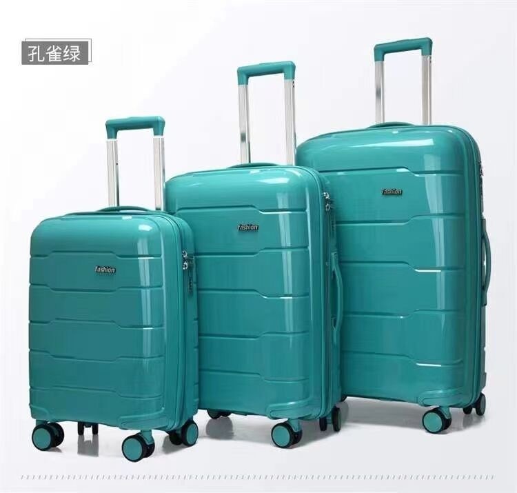 Bolsas de mano para viajes inteligentes de PP Carry On Bolsas de viaje equipaje de cabina maleta de equipaje 20/24/28 pulgadas equipaje de girador duro personalizado