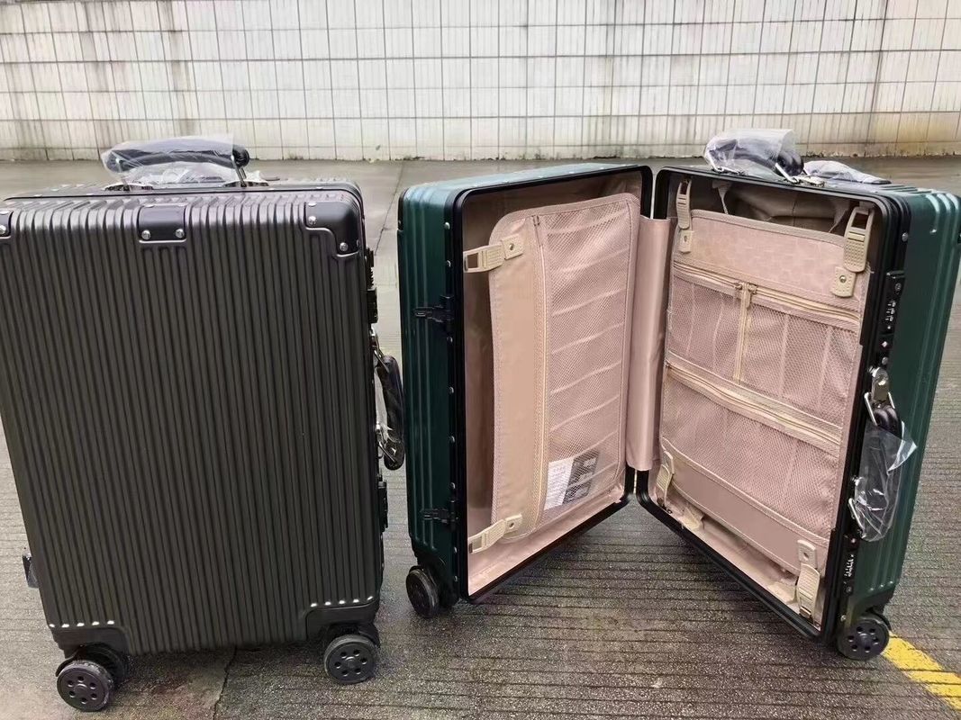 Nuevo diseño de unisex de equipaje de carrito de moda delantero abierto portátil bolsas de viaje con girador Caster Lugagge