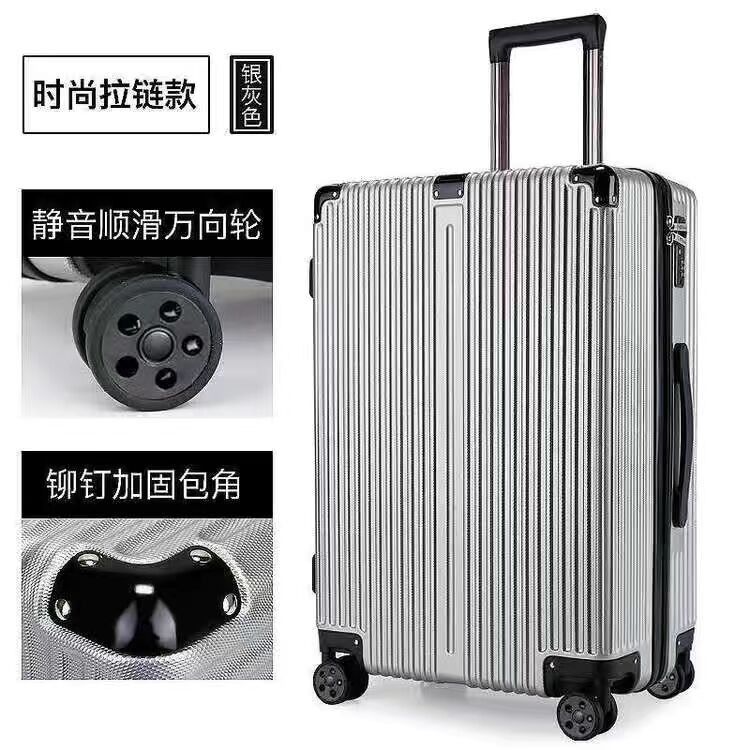 Maletas de viaje Trolley equipaje de 4 ruedas Abs Trolley caja de rodillos Maleta para hombres Mujeres Viajes familiares