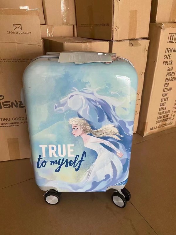 Personalizar patrón dibujos animados niños montar en la maleta niños asiento para niñas niños viajar llevar en el equipaje