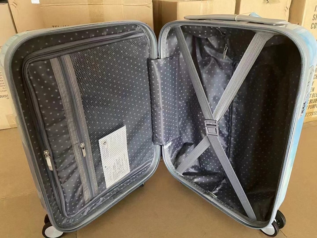 Personalizar patrón dibujos animados niños montar en la maleta niños asiento para niñas niños viajar llevar en el equipaje