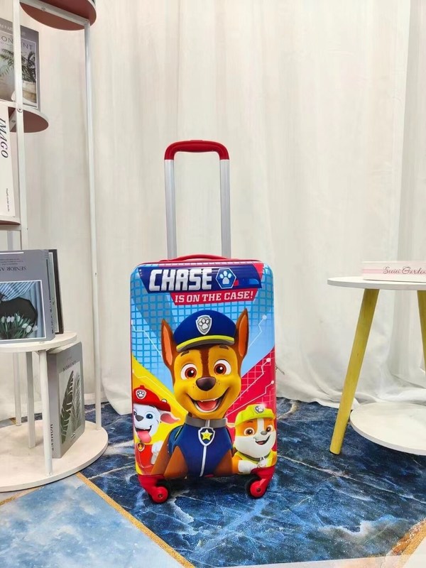 Resistente al agua OEM 20 pulgadas bolsas de carrito fácil de tirar niños maleta de equipaje con mango de tira ajustable