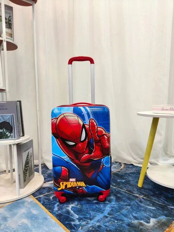 Valijas de 20 pulgadas Niños Diseño de impresión de patrones personalizados ABS + PC Set de equipaje de viaje Bolsas de transporte de viajes