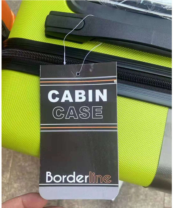 Accesorios de lujo ABS Material de moda Caso de carruaje Universal Rueda de aluminio Carruaje maleta Unisex Palabra de código equipaje
