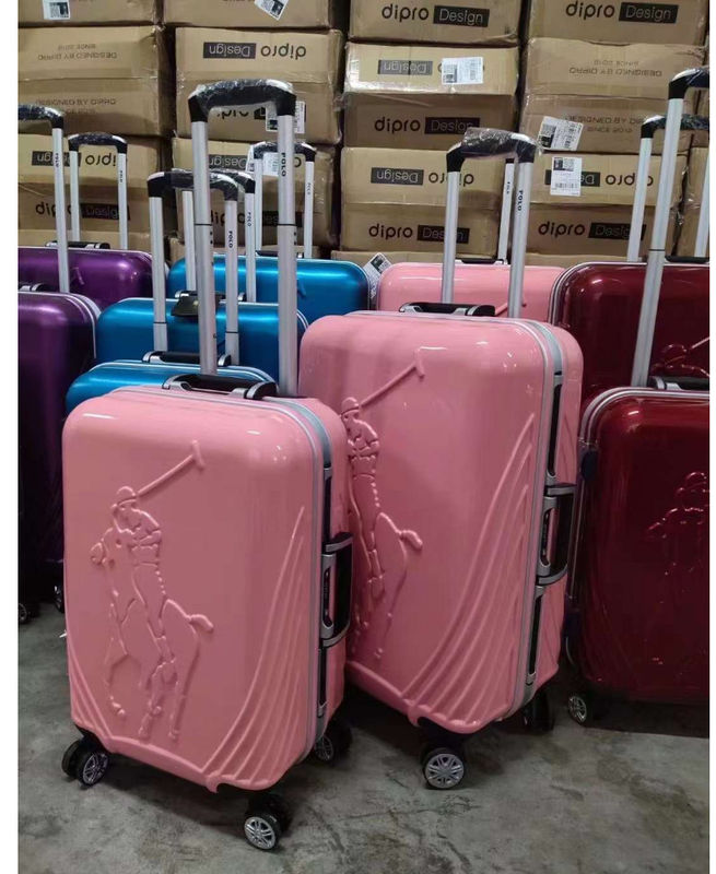 Equipaje personalizado ABS / PC 20 24 28 pulgadas Bolsas de carretillas giratorias de alta calidad para negocios al aire libre