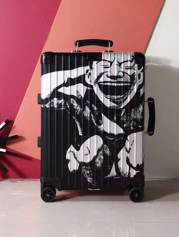 3pcs equipaje de viaje personalizado ABS PC ruedas de diseño personalizado de impresión maleta de equipaje