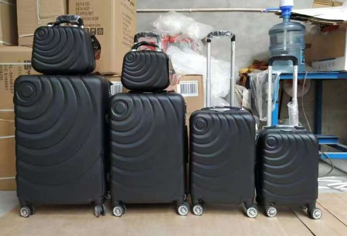 Venta caliente de contraseña desbloquear silencioso PC metálico equipaje de viaje conjunto para exteriores