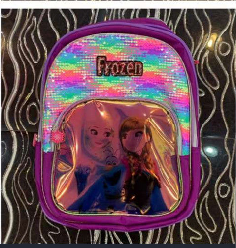 Nueva llegada Niños Bolso escolar personalizado Cartoon Unicorn Mochila para niños Bolso escolar de peluche para niñas