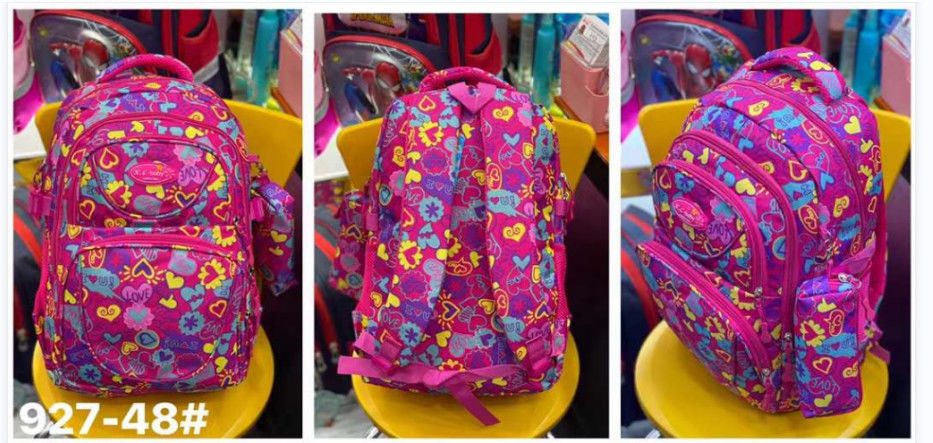 Nueva Bolsa de viaje con cremallera personalizada Rosa Colorida Mochila escolar para adolescentes Mujeres Mochila de moda