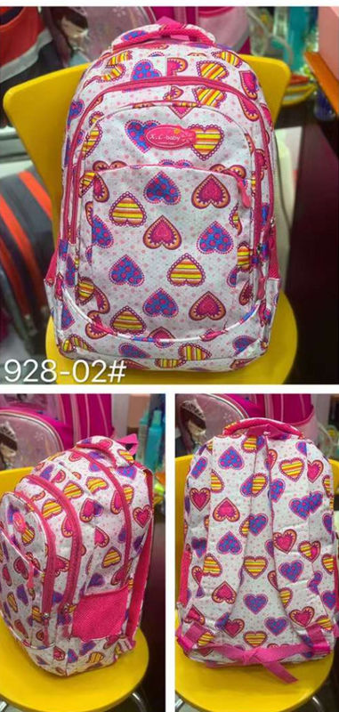 Personaliza bolsas de libros grandes de peso ligero con bonitos Unicornio rosa bolsas escolares para niños mochila para niñas.