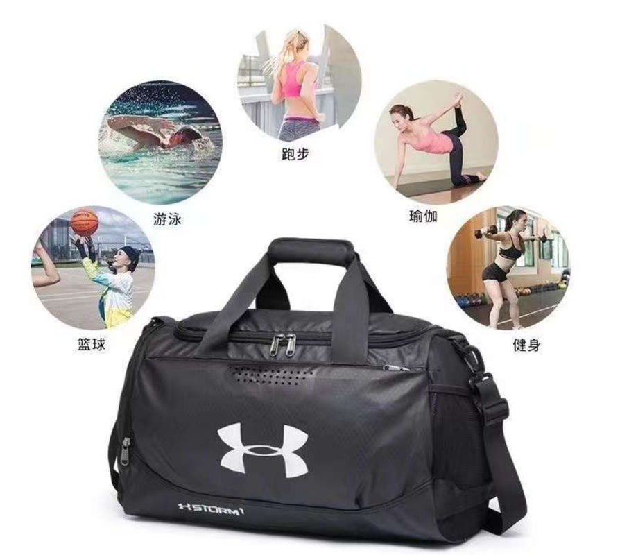 Logotipo personalizado Bolso de viaje de gran capacidad inodoro gimnasio al aire libre bolso de doble mano bolso deportivo para hombres
