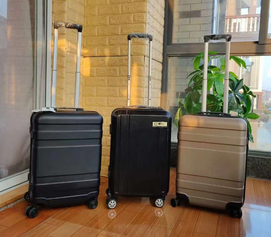 3pcs equipaje conjunto ABS equipaje de lado duro con ruedas giratorias TSA cerradura de peso ligero duradero familia equipaje de viaje conjunto