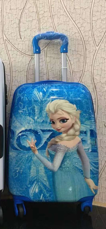 Personalizar patrón dibujos animados niños montar en la maleta niños asiento para niñas niños viajar llevar en el equipaje