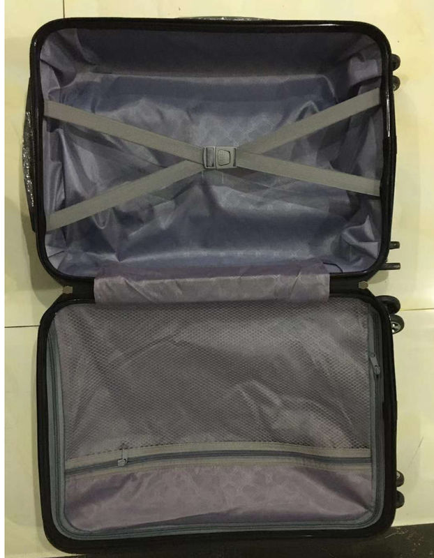Diseño sencillo Abs Carry-On Trolley Spinner Caster maletas de viaje mayorista diseñador equipaje para viajar