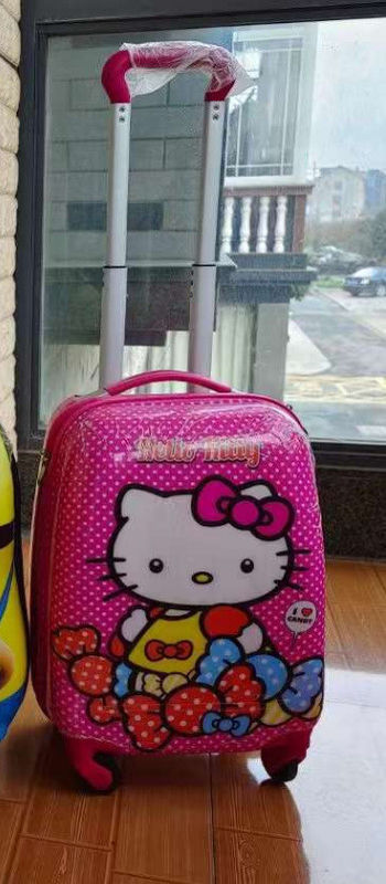 Kawaii Sanrioedd Kuromi Mi Melodía Bolso de protección de equipaje equipaje a prueba de polvo elástico engrosado y resistente al desgaste
