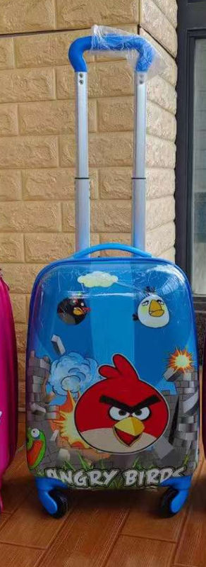 Bolsa de fábrica de equipaje personalizado para niños Caso de carruaje ligero para estudiantes de primaria Caso de viaje de dibujos animados al aire libre