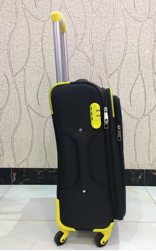 Fabricante Conjunto de equipaje de viaje maleta suave maleta de transporte maleta de transporte maleta de transporte de carga de tela con concha suave