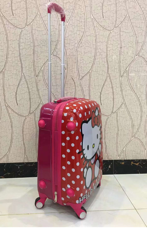 Carry On Valija Niños Valija rodante Cabina de viaje Tranvía Bolso de equipaje Cartoon Animal de niños Valija