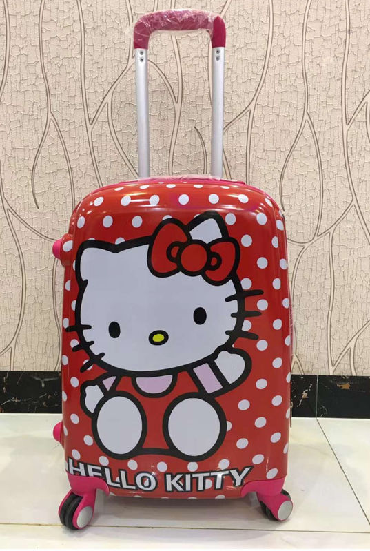 Carry On Valija Niños Valija rodante Cabina de viaje Tranvía Bolso de equipaje Cartoon Animal de niños Valija